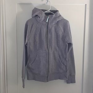 Lululemon scuba hoodie (Lilac colored)
